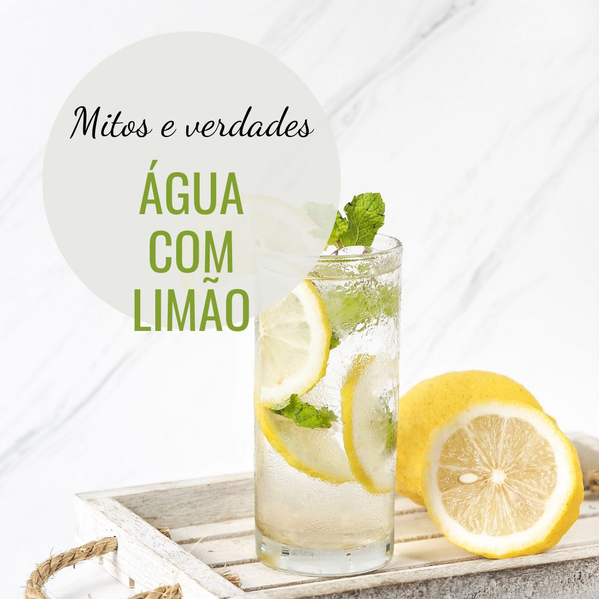 Mitos e Verdades sobre Água com Limão